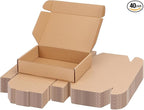 PHAREGE 9x6x2 inch Shipping Boxes Bulk 40 Pack Brown, Tab Lock Tuck Top Mailer Boxes for Packaging Small Business, Small Cardboard Gift Boxes for Wrapping Mailing Present