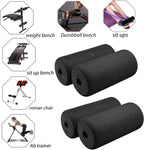 Foot Foam Roller Pad(6.29 * 3.1 * 3.1 in), Inversion Table Parts, Foam for Inversion Table, Workout Bench, Sits Ups Replacement Parts, Home Gym Accesories