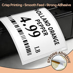 Compatible DYMO 30256 (2-5/16" x 4") Direct Thermal Shipping Labels, Large Barcode & Address Labels Replacement for DYMO LabelWriter 450, 4XL, Rollo, Zebra (12 Rolls / 3600 Labels), TRSTGIX