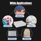 5 Pack Extra Large Bubble Pouches 18 * 22 Inch Clear Bubble Pouch Wrap Bags for Packing Shockproof Cushioning Wrap Bag for Shipping Moving Fragile Dishes China Plates Painting Fragile Items