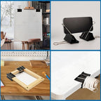 Jumbo Binder Clips 3 Inch - Extra Large Binder Clips 10 Pack, Heavy Duty Office Binder Clips for Paper, Documents, School & Office Supplies (10, 3 inch)