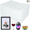 50 Pack Foam Pouches, Cushion Foam Pouch for Moving and Storing, 10"X 12" Foam Wrap Pouches Protect Fragile Items, Protect mug, Glasses, China, and Dishes, Packing supplies