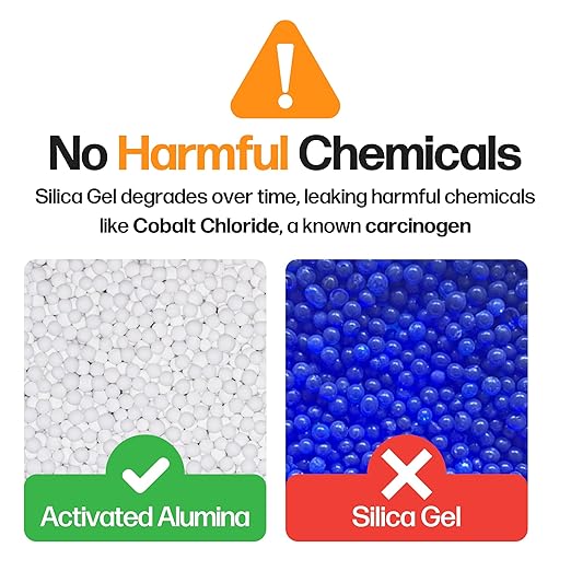 Slice Engineering (8lb) Activated Alumina Desiccant | 10X More Powerful Than Silica Gel | Infinitely Rechargeable | Prevent Wet Filament | Reusable Desiccant | Made in The USA