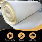 AK TRADING CO. 3/4” Thick Open Cell Upholstery Foam Padding – 56” Wide – by The Yard – Soft, High-Quality Upholstery, Crafts & DIY Projects Foam