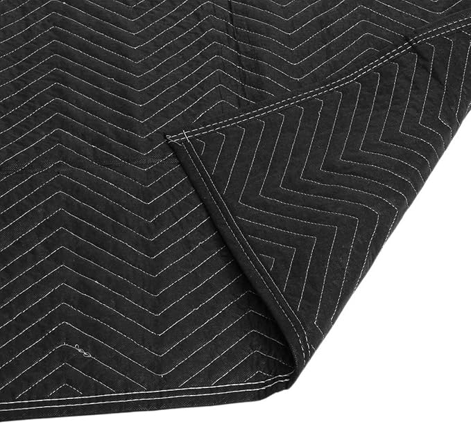 Moving Blanket 40x 72" Moving Pads for Furniture Protection Quilted Packing Shipping Blankets for Furniture Moving Supplies (3 Pack)