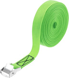 PATIKIL Lashing Straps 1" x 20 Ft, Tie Down Strap Cam Buckle Adjustable Ratchet Straps 551 lbs for Cargo Trucks Motorcycle Luggage, Green
