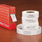 Custom Bold and Centered Address Labels 200, Clear