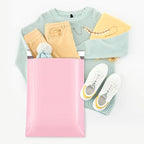 Fuxury Poly Mailers 14.5x19 Inch 200Pcs, Bulk Shipping Bags for Clothing, Strong Adhesive Shipping Envelopes for Small Business Suppliers,Waterproof Mailers Poly Bags Mailing Envelopes Pink