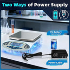 Lab Scale 3000g x 0.01g,13 Unit 0.01g Accuracy High Precision Digital Analytical Balance, Electronic Laboratory Precision Gram Scale Digital Kitchen/Jewelry/Scientific Scale