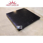 Liberty LS-700-4x4-1k-NN Industrial Floor Scales/Warehouse Pallet Scale with Indicator 48" x 48" | 1000 lbs x .2 lb