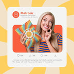 Metronic Poly Mailers 14.5x19 Inch 50pcs Shipping Bags for Clothes,Self Adhesive Shipping Envelopes for Small Business,Waterproof Mailers Poly Bags for Shipping,Packaging Mailing Bags Rainbow Smile