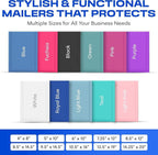 Royal Blue Large Poly Bubble Mailers 12x15 inch | Self Seal Padded Envelopes Cushioned Bubble Mailer | Usable Size 12x15 | WaterProof | Lightweight mailing Shipping Bags | 100 Pack Bulk