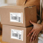SJPACK 4.5'' x 5.5'' Packing List Envelopes - 100 Clear Adhesive Top Loading Pouches for Invoices & Mailing
