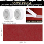 kaiyomi 8Pcs Stanchions Posts Velvet Ropes with Red Carpet and Sign Frame, Water or Sand-Fillable Base, Suitable for 8.5" x 11" A4 Paper Size Sign Frame for Red Carpet Party Decoration (Black&Golden)