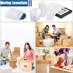 100 Pack Foam Pouches, Cushion Foam Pouch for Moving and Storing, 6"x 8" Foam Wrap Pouches Protect Fragile Items, Protect mug, Glasses, China, and Dishes, Packing supplies