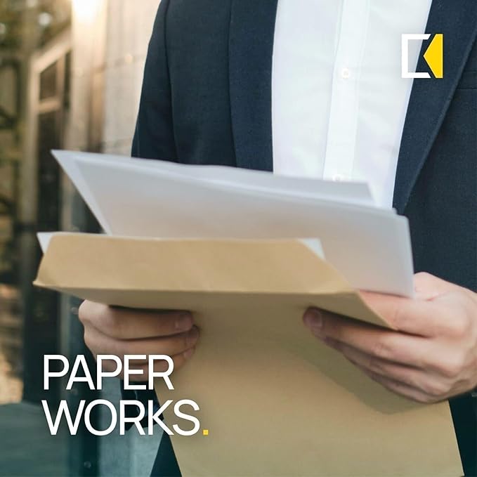Clasp Envelopes – 9.5x12.5 Inches Brown Kraft Catalog Envelopes Letter Size -15 Pack - with Clasp Closure & Gummed Seal – 28lb Heavyweight Paper Envelopes for Home, Office, Business, Legal or School