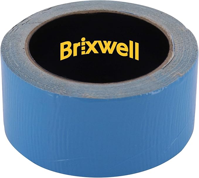 Brixwell 24 Rolls - Blue Double Coated Carpet Tape 2 Inch x 12 Yard Made in The USA