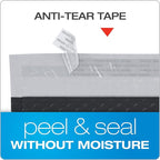 Quality Park Bubble Mailers, 6 x 9, Black Poly Mailers, Padded Envelopes, Shipping Bags, Water Resistant, Self Seal, 50 Per Box (1002351)
