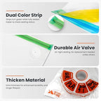 3D Printer Filament Storage Bags Vacuum Storage Bags Kit 3D Printer Accessories with Storage Bags (13x15 inches), Humidity Resistant (10 Bags Only)