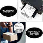 8.5" x 11" Full Sheet Label Sticker Paper for Laser & Inkjet Printers,Self Adhesive Full Page Shipping Labels,Printable White Matte Mailing Label Stickers(1200 Sheets,1200 Labels)