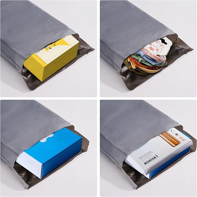 Dasen 500pc Poly Mailers 6x9 Inches,Shipping Envelopes Self Seal Mailers Bags Waterproof and Tear-Proof Packaging Bags, Shipping Bags for Clothing