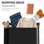 METRONIC Large Poly Mailers 24x24" 300PC Black, Strong Adhensive Shipping Bags for Clothing, Waterproof Packaging Bags, Bulk Shipping Envelopes for Small Business, Mailers Poly Bags Mailing Envelope