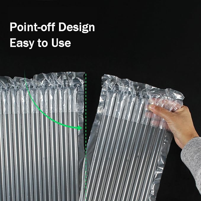 Inflatable Bubble Wrap, 7.87inch*164ft Air Pillows For Shipping Air Bubble Wrap Bubble Cushioning Wrap for Packaging Moving (7.87 inch*164ft)