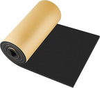 Pangda 1 Piece 78 x 16 x 1/4 Inch Extra Large Marine Foam Roll Closed Cell Rubber with Adhesive Insulation Sheets Lightweight Single Sided Tape Water Weather Resistant for Craft
