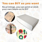 9x6x2'' Corrugated Mailer (25 Pack), Cardboard Shipping Boxes, Oyster White (CM962-25)