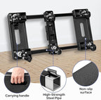 KEDSUM Furniture Dolly with 6 Swivel Casters, Expandable Moving Dolly, 24in-12in Furniture Movers with Wheels, Flat Dollies Brake Wheels, Max 1600LBS Capacity, 2 Pack