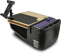 AutoExec GripMaster Car Desk for Your Vehicle Workstation and Mobile Office, Natural with Tablet Mount