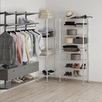 18" Deep x 30" Wide x 74" Height Wire Shelving Kit | 8-Tier | NSF Commercial Storage Rack Unit
