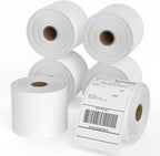 8 Rolls 4x6 Direct Thermal Shipping Labels 450 Labels/Roll Compatible with Zebra 2844, 2843, 2844z Eltron, Address Label for Logistics E-Commerce Mailing Warehouse Thermal Label for FBA USPS,