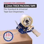 Tape Logic Packing Tape, Heavy Duty 2in x 55yd Clear (2-Pack) | Strong Clear Packaging Tape Roll Ideal for Warehouse, Office, Shipping & Moving Boxes