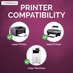 NextDayLabels – 3-3/8" x 2-1/3" Rectangular Sticker Labels for Printer - White Laser/Inkjet Printer Labels Return Address Labels Shipping Label Stickers (1000 Sheets, 8 Per Sheet, 8000 Labels)