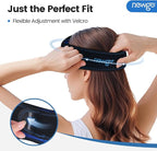 NEWGO Headache Ice Pack Head Wrap for Migraines, Cold Pack for Headache Relief, Tension, Sinus Pain, Chemo, Head Injuries - 2 Gel Pack Inserts & 1 Wrap