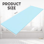 Amylove Polyurethane Foam 24" x 72" High Density Cushion Upholstery Foam Sheet for Seat Replacement DIY Projects Chairs Headboards Sofas Home(1/2" X 24" X 72",Blue)