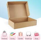 Shipping Boxes 9x6x2 inches Brown Small Mailing Boxes 25 Pack Cardboard Corrugated Box Mailers