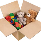 Double Wall Large Packing Boxes for Moving,12 Pack Heavy Duty 20" x 20" x 15" Cardboard Moving/Shipping Boxes for Home,Office,Warehouse (20" x 20" x 15")