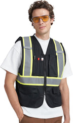 A-KSAFETY Custom High Visibility Reflective Safety Vest with logo