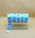 10 Inch, Heavy Duty Adjustable 6-Disk Label Dispenser, by Quality IZ