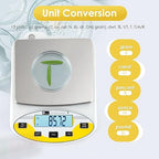 CGOLDENWALL High Precision Lab Scale Laboratory Analytical Electronic Balance Digital Precision Scale Pharmacy Jewelry Scale 110V Calibrated(3000g, 0.01g)