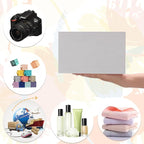 PETAFLOP 8x6x5 Shipping Boxes Set of 25, Small White Cardboard Mailer Box for Packing, Mailing, Business