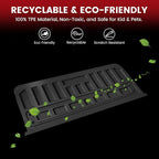 LASFIT Tailgate Mat for Toyota Tacoma 2024-2026 (Not Fit Drop-in Liners), All Weather Truck Tailgate Liner for Tacoma TPE Tailgate Protector Liner Tacoma 2024 2025 2026 Accessories, Black