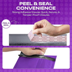 Purple Extra Large Poly Bubble Mailers 14.25x20 inch #7 | Self Seal Large Padded Envelopes | Air Cushioned Bubble Mailer | Usable Size 14.25x19 Lightweight Mailing Shipping Bags| 50 Pack Bulk