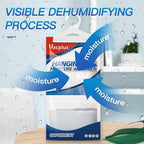 Vacplus Moisture Absorbers Packets, Fragrance Free 15 Pack, Humidity Packs, Dessicant Packets, Hanging Closet Dehumidifier Bags, Odor Eliminator for Bathroom 9.8OZ