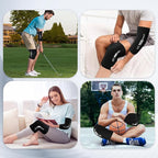 ComfiTECH Elbow Ice Pack Wrap, Multi-Use Ice Pack for Elbow, Arm, Knee and Calf, Flexible Ice Sleeve for Tennis Elbows, Golfers Arm, Muscle Relaxation, Large, 2 Pack