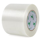 BOMEI PACK Wide Strapping Tape, 4Inch Heavy Duty Reinforced Packing Tape, Fiberglass Filament 60yds 5.5Mil