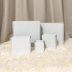 8x8x3 inch Shipping Boxes, White Corrugated Cardboard Box Literature Mailing Shipping Packaging Recyclable Storage Boxes and Craft Gifts Giving Products Business White Box Set of 25 (8''x8''x3'')