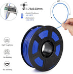 iSANMATE ASA Filament 1.75mm Blue 1KG, UV & Weather Resistant 3D Printer Filament Perfect for Outdoor Functional Parts, Dimensional Accuracy +/- 0.02mm, 1kg Spool (2.2lbs)